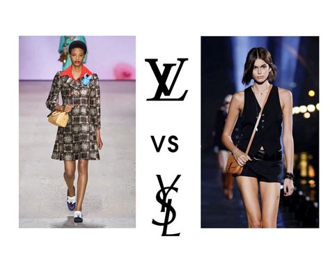 louis vuitton vs saint laurent|ysl and Louis Vuitton.